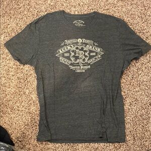 Lucky Brand Men's Gray T-Shirt